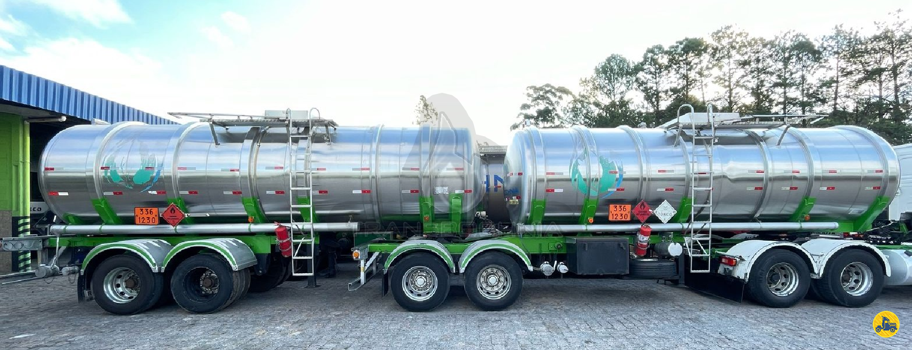 CARRETA BITREM TANQUE INOX Transbochnia CURITIBA PARANÁ PR